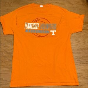 Vintage Hanes Tennessee Volunteers Men Large Orange T Shirt Preppy Collegiate